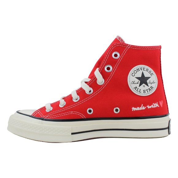 Men's Chuck 70 Hi University Red/EGR 171117C - Picture 6 of 8